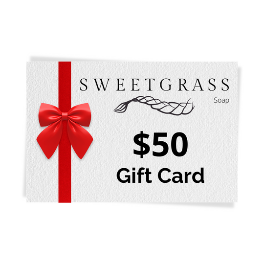 Sweetgrass Soap Gift Card